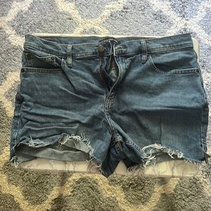 Calvin Klein Cut Off Jean Shorts - 14/32